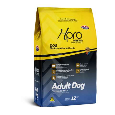 Hpro Adult Dog Chicken and Rice Medium and Large Breeds - AmericanLine 