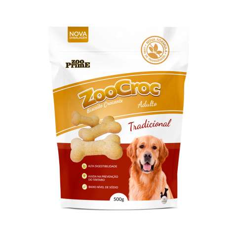 Zoocroc Biscoito Tradicional - Zooprime